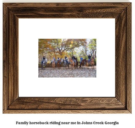 family horseback riding near me in Johns Creek, Georgia